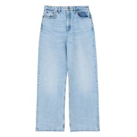 Skall Studio Willow Wide Jeans, Worn Light Blue 